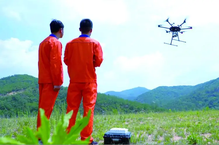 连城无人机倾斜摄影巡检拍摄